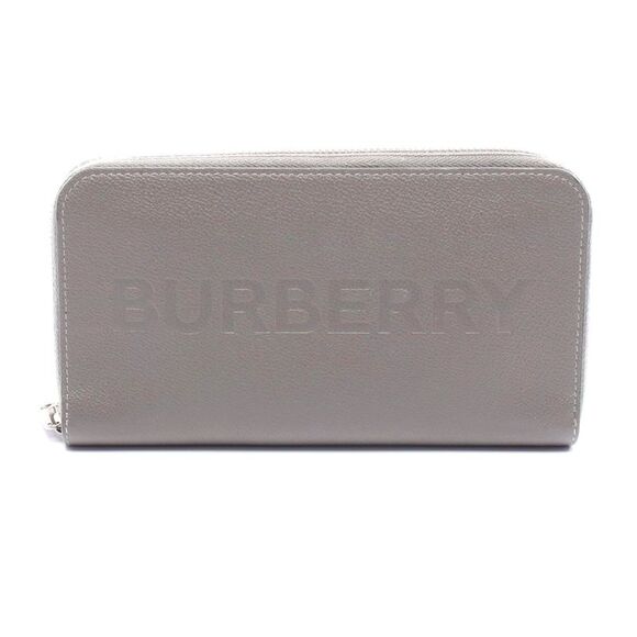 Burberry Embossed Logo Leather Wallet - Picture 1 of 7